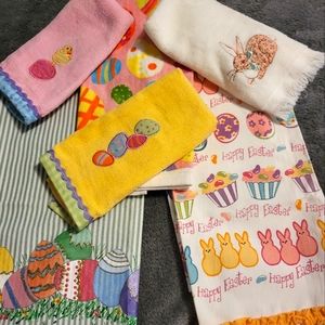 Easter themed Assorted Dish Towels